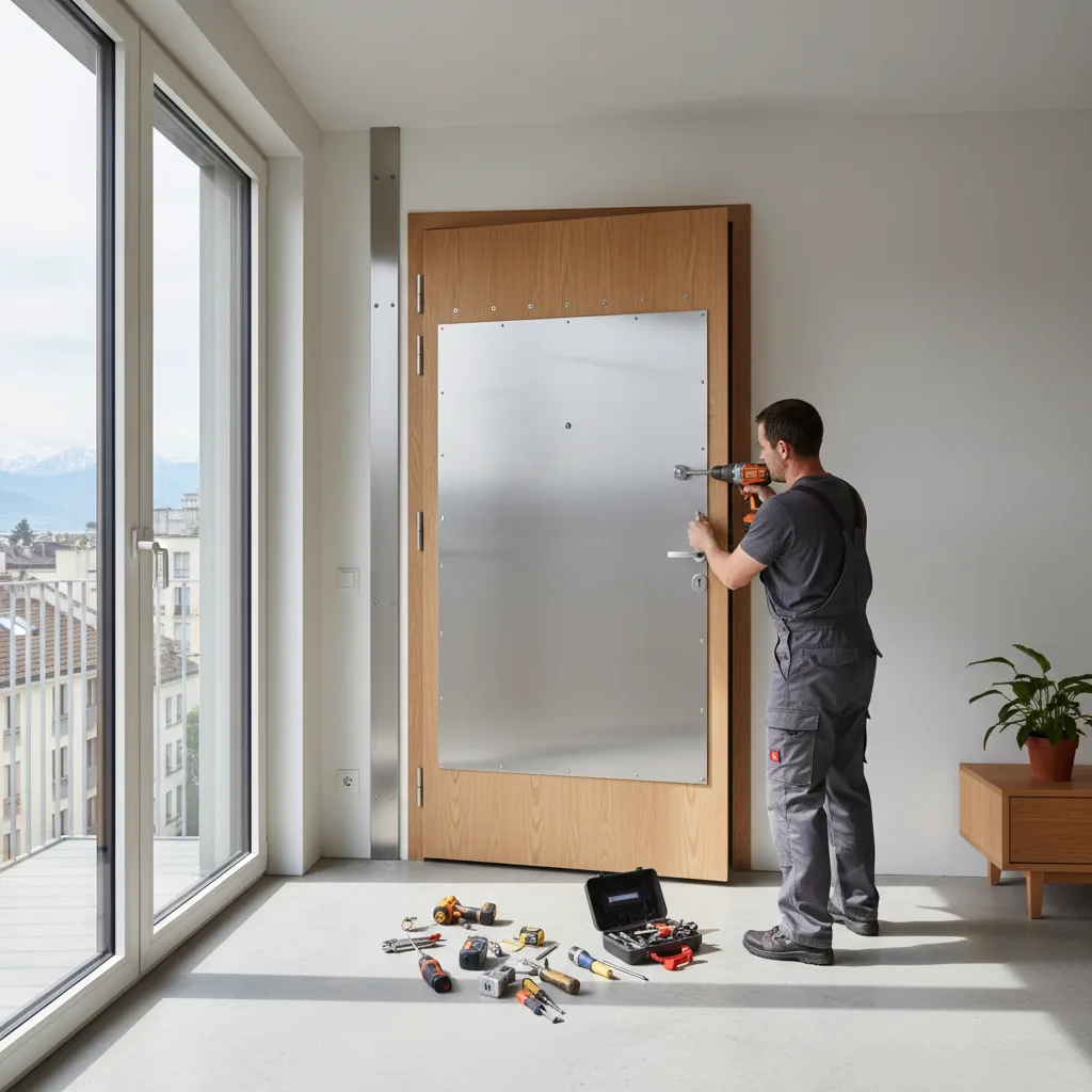 Blindage de porte
